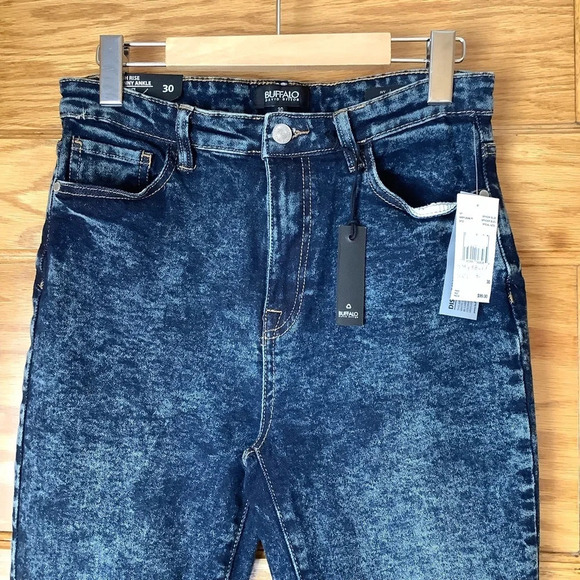 BUFFALO DAVID BITTON Ivy Acid Wash High Rise Skinny Ankle Size 30 - Picture 4 of 16